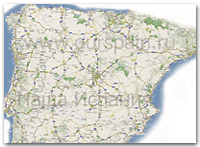Карта дорог Испании
