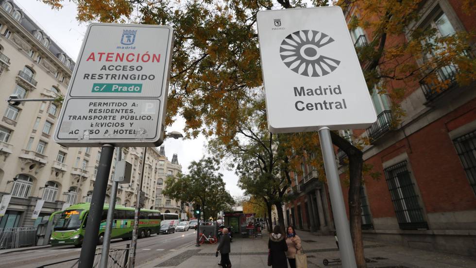 С сегодняшнего дня центр Мадрида закрыт для автомобилей