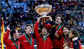 Испания в пятый раз стала победителем  Кубка Дэвиса
