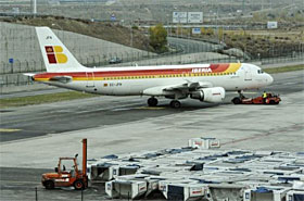 Самолет Iberia