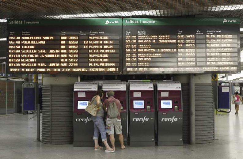 Забастовка в Renfe