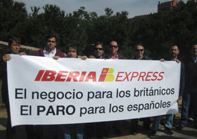 Забастовка против Iberia Express