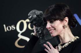 Maribel Verdú с премией Гойя