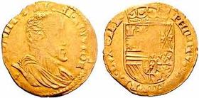Золотые монеты времен Фелиппе II