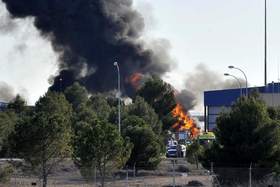 Истребитель греческих ВВС разбился в Испании