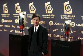 Месси признан лучшим игроком испанского чемпионата в шестой раз